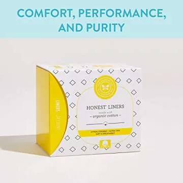 The Honest Company Organic Cotton Liners - Hypoallergenic & Soft