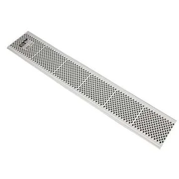 AMERIMAX 85370 Snap-In Gutter Guard - 3Ft White Protects Gutters