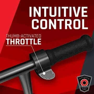 Razor Black Label E100 Kids Electric Scooter with Pneumatic Tire