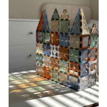 Fodoss Magnetic Tiles Set 102pcs - Creative STEM Toy for Kids