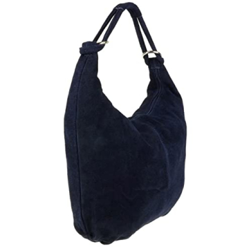 Girly HandBags Women's Suede Hobo Bag in Burgundy