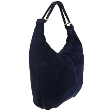 Girly HandBags Women's Suede Hobo Bag in Burgundy