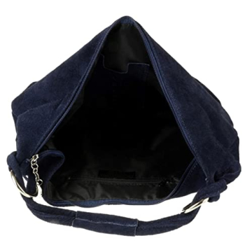 Girly HandBags Women's Suede Hobo Bag in Burgundy