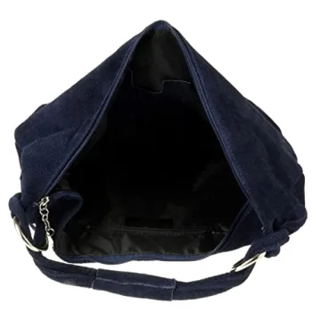 Girly HandBags Women's Suede Hobo Bag in Burgundy