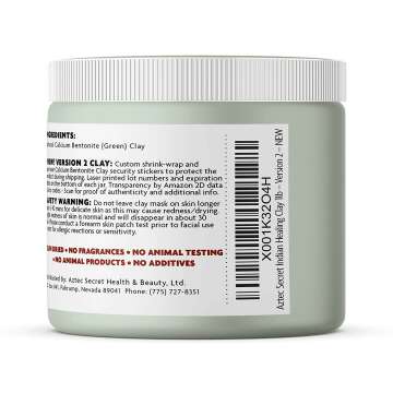 Aztec Secret Healing Clay 1 lb - Natural Deep Cleansing