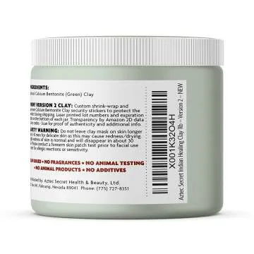 Aztec Secret Healing Clay 1 lb - Natural Deep Cleansing