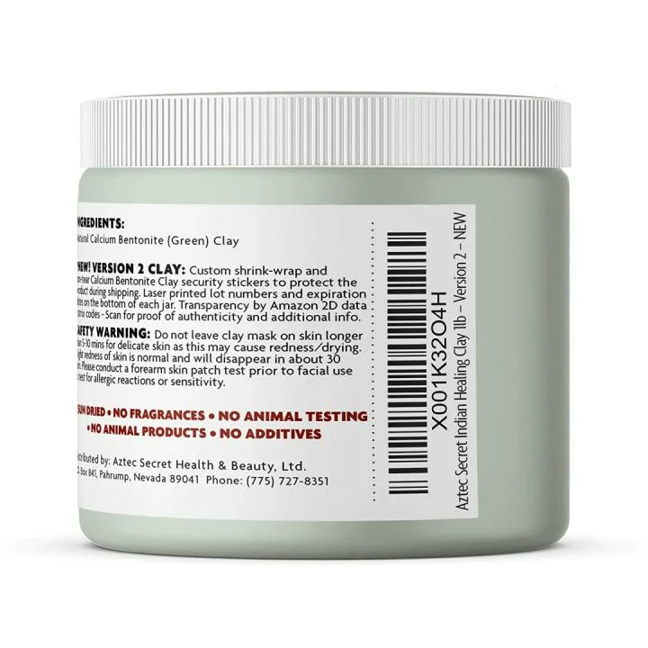 Aztec Secret Healing Clay 1 lb - Natural Deep Cleansing