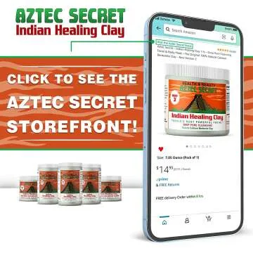 Aztec Secret Healing Clay 1 lb - Natural Deep Cleansing