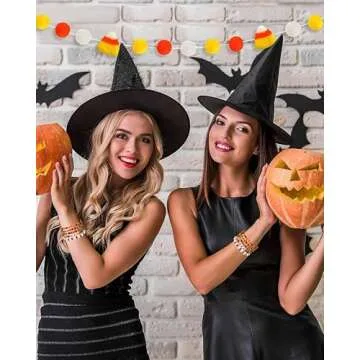 Stylish Halloween Bracelets Set for Women Costume Accessories