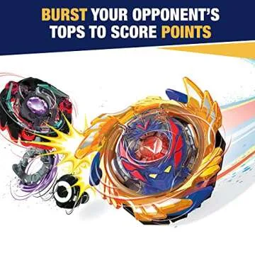Beyblade Burst Evolution Elite Warrior 4-Pack - 4 Iconic Right-Spin Battling Tops, Game (Amazon Exclusive)