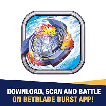 Beyblade Burst Evolution Elite Warrior 4-Pack - 4 Iconic Right-Spin Battling Tops, Game (Amazon Exclusive)