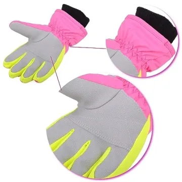 TRIWONDER Kids Ski Snow Gloves - Warm, Waterproof Mittens