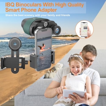 IBQ 12x30 UHD Compact Binoculars High Powered Waterproof