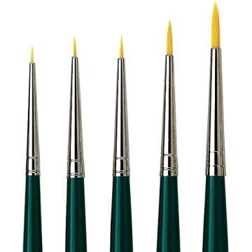 da Vinci Miniature Brush Set - Precision Brushes for Artists