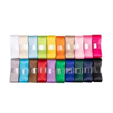 UnionJoy 1 Inch Satin Ribbon for Crafting and Gift Wrapping