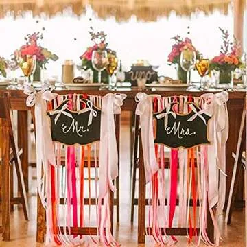 UnionJoy 1 Inch Satin Ribbon for Crafting and Gift Wrapping