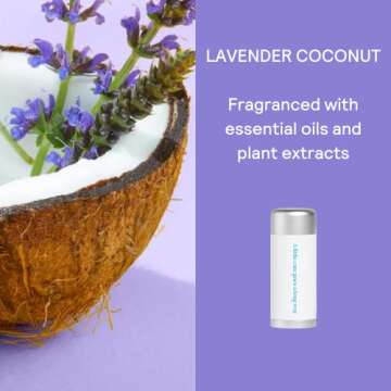 Peach Not Plastic Body Lotion Starter Kit | Refillable Lotion for Dry Skin with Shea Butter and Jojoba Balm for Women and Men | Coconut Lavender Scent | 1.87 oz