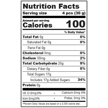 Sugarfina Sugar Lips Gummies in Charming Candy Cube