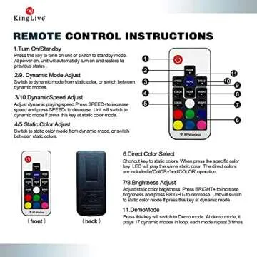 KingLive Dinosaur LED Record Wall Clock | 12'' Jurassic Park Art Vinyl Wall Clock Gift | Room Modern Home Record Vintage Decoration | Dinosaur Decor Wall for Kids Bedroom Wall Decoration