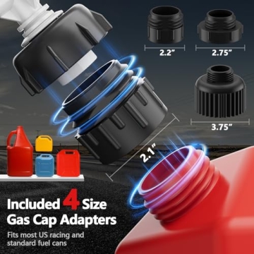 VEECAP Automatic Electric Fuel Transfer Pump with Auto-Stop