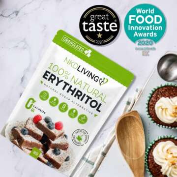 Natural Erythritol Sweetener 300g by NKD Living