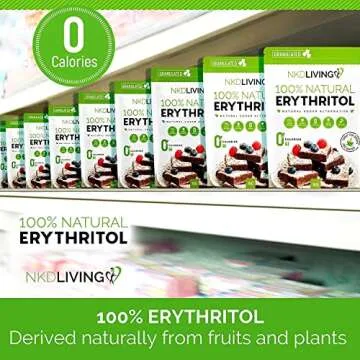Natural Erythritol Sweetener 300g by NKD Living