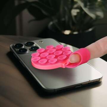 Suction Mount for Magsafe - Magnetic Suction Cup Phone Mount for iPhone, Strong N52 Magnets & Silico...