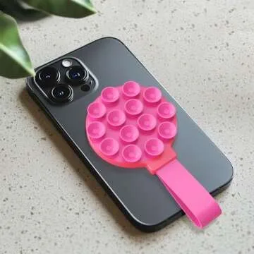 Magnetic Suction Cup Phone Mount for iPhone with Strong Grip