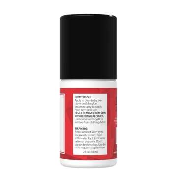 Hold Up Body Adhesive Extreme - Body Glue for Dancers, Butt Glue for Dancers, Roll On Skin Adhesive ...
