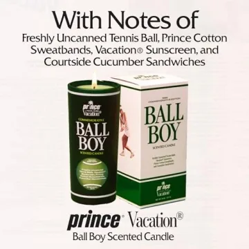 Vacation Ball Boy Tennis Candle - Nostalgia & Luxury