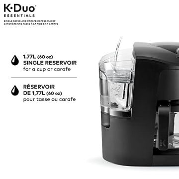 Keurig K-Duo Essentials Moonlight Gray Coffee Maker