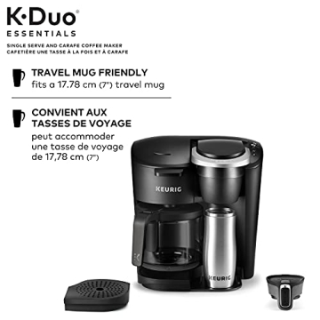 Keurig K-Duo Essentials Moonlight Gray Coffee Maker
