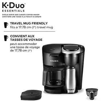 Keurig K-Duo Essentials Moonlight Gray Coffee Maker