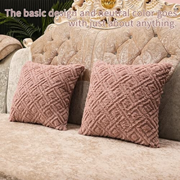 ETASOP Decorative Couch Pillows Set with Inserts 18x18