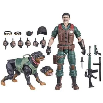 G.I. Joe Classified Series #113, Mutt & Junkyard Action Figure & Pet with Accessories