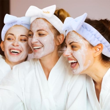 Semato Bridal Spa Headband Set for Bachelorette Parties