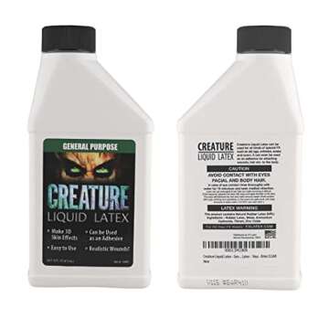 16oz CLEAR Creature Liquid Latex - Professional Special Effects