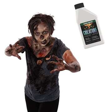 16oz CLEAR Creature Liquid Latex for Effects and Art