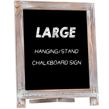 NEARPOW Rustic Chalkboard Sign - Tabletop & Wall Display