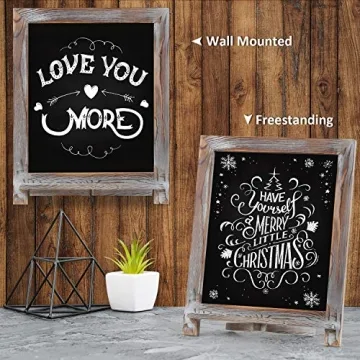 Rustic Chalkboard Sign for Home and Events