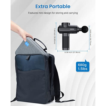 RENPHO Active Massage Gun Deep Tissue Pain Relief FSA HSA