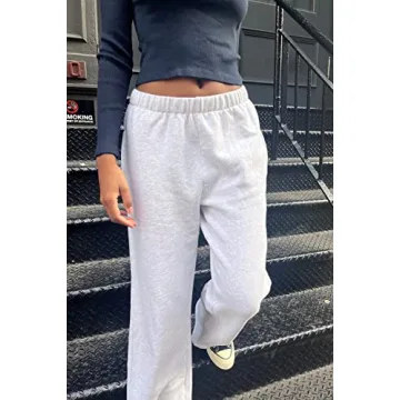 High Waisted Women Sweatpants with Pockets for Comfort