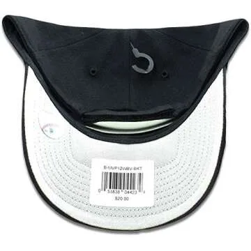 Los Angeles Dodgers Hat MLB Authentic '47 (Forty Seven) Brand MVP Adjustable Black on Black Baseball Cap Adjustable Adult One Size Men & Women 85% Acrylic 15% Wool