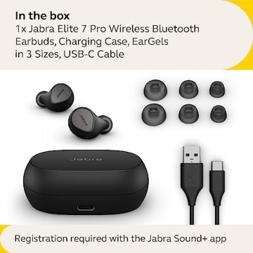 Jabra Elite 7 Pro Wireless Earbuds with Noise Cancellation