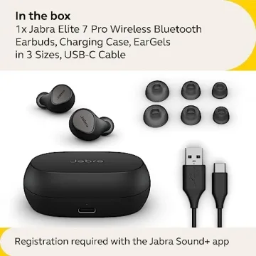 Jabra Elite 7 Pro Wireless Earbuds with Noise Cancellation