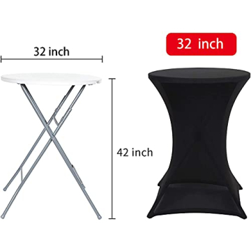 Stylish Obstal Stretch Spandex Table Covers for Any Event