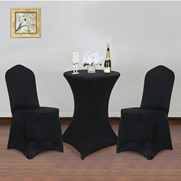 Stylish Obstal Stretch Spandex Table Covers for Any Event