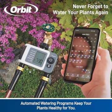Orbit 24632 B-hyve XD 2-Port Smart Hose Watering Timer for Effortless Gardening