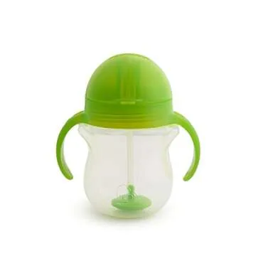 Munchkin Sippy Cup with Weighted Straw for Toddlers
