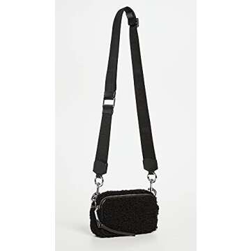 Marc Jacobs Women's Snapshot Camera Bag, Black, One Size